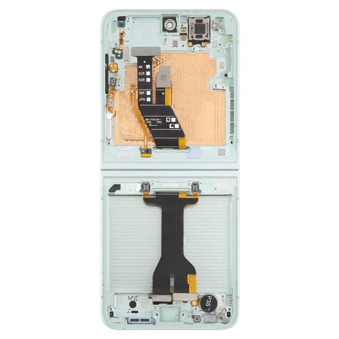 Para Samsung Galaxy Z Flip6 SM-F741B Digitalizador de pantalla LCD original Ensamblaje completo con marco
