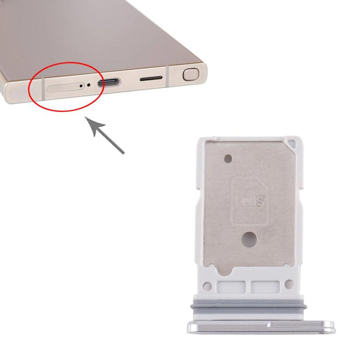 Bandeja para tarjeta SIM + SIM original para Samsung Galaxy S25 Ultra SM-S938B