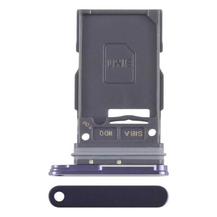 Bandeja de tarjeta SIM original para Samsung Galaxy S24 SM-S921B