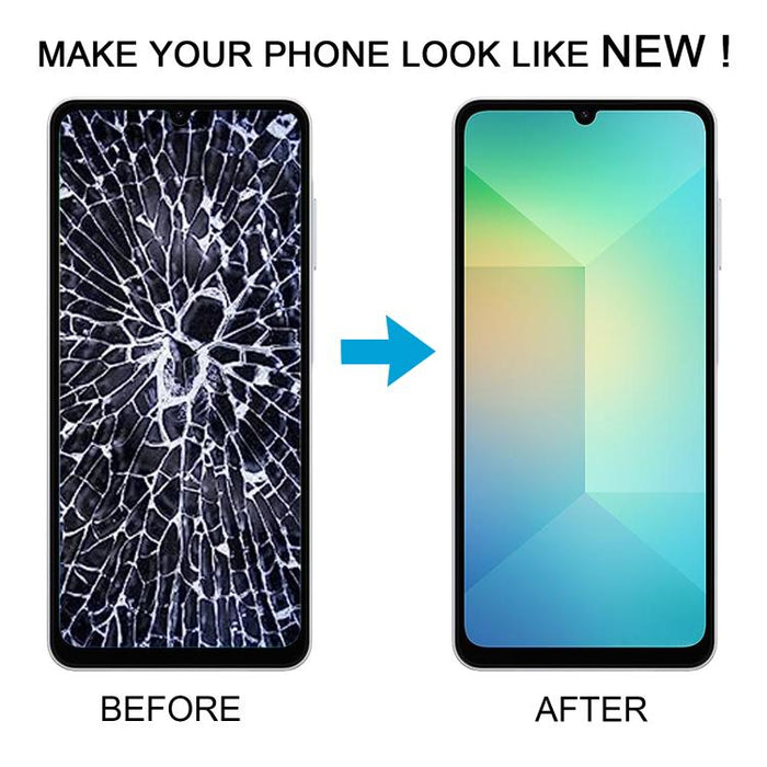 Para Samsung Galaxy A06 SM-A065F Digitalizador de pantalla LCD original Conjunto completo con marco