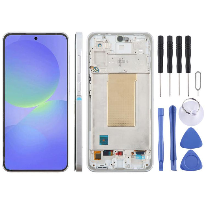 For Samsung Galaxy A36 SM-A366B 6.67 inch OLED LCD Screen Digitizer Full Assembly with Frame