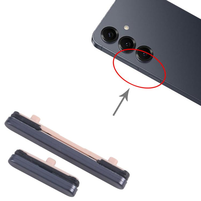 For Samsung Galaxy S25 SM-S931B 10pcs Power Button and Volume Control Button