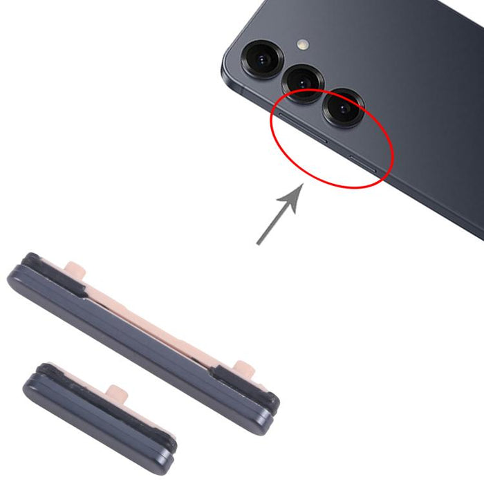For Samsung Galaxy S25+ SM-S936B 10pcs Power Button and Volume Control Button
