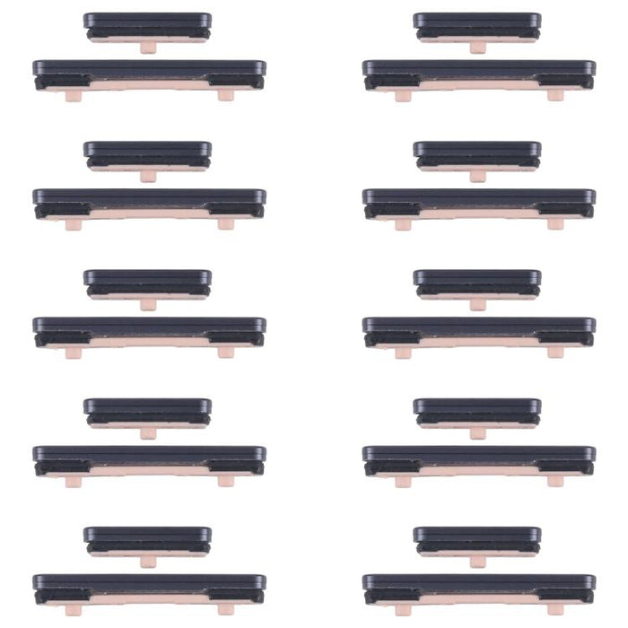 For Samsung Galaxy S25+ SM-S936B 10pcs Power Button and Volume Control Button