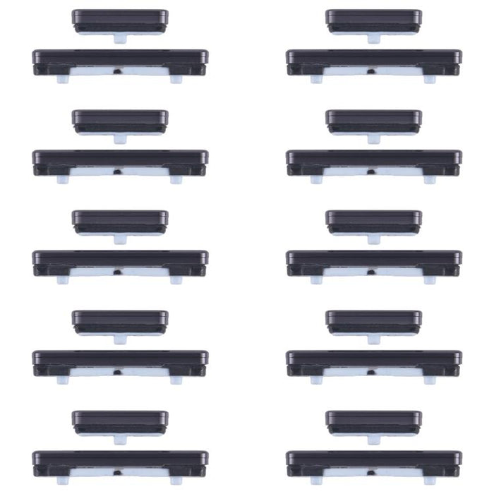 For Samsung Galaxy S23 Ultra SM-S918B 10pcs Power Button and Volume Control Button