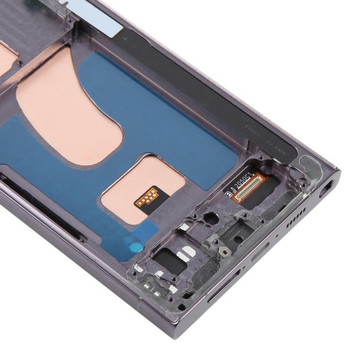 For Samsung Galaxy S23 Ultra SM-S918B 6.72 inch TFT LCD Screen Digitizer Full Assembly with Frame, Not Supporting Fingerprint Identification