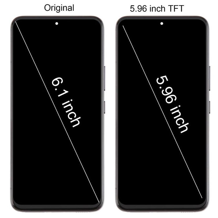 For Samsung Galaxy S22 SM-S901B 5.96 inch TFT LCD Screen Digitizer Full Assembly with Frame, Not Supporting Fingerprint Identification