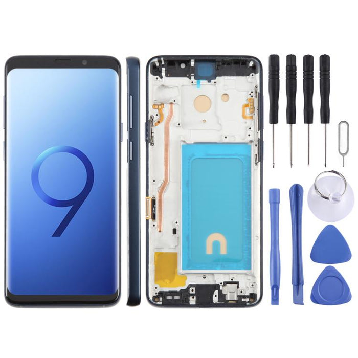 For Samsung Galaxy S9+ SM-G965F 6.18 inch TFT LCD Screen Digitizer Full Assembly with Frame