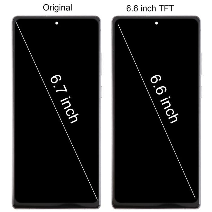 For Samsung Galaxy Note20 SM-N980F 6.6 inch TFT LCD Screen Digitizer Full Assembly with Frame, Not Supporting Fingerprint Identification