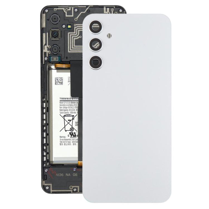 For Samsung Galaxy A34 SM-A346B Back Cover with Camera Lens Cover