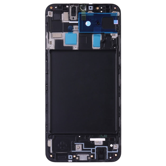 Para Galaxy A20 SM-A205F/DS, A205FN, A205GN/DS, A205YN, A205G/DS Carcasa frontal LCD Marco Placa de bisel