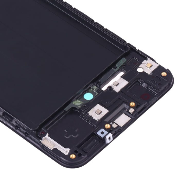 Para Galaxy A50 SM-A505F/DS, A505FN/DS, A505GN/DS, A505FM/DS, A505YN carcasa frontal LCD marco placa de bisel