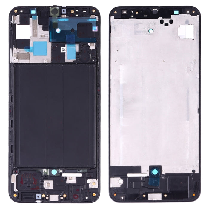 Para Galaxy A50 SM-A505F/DS, A505FN/DS, A505GN/DS, A505FM/DS, A505YN carcasa frontal LCD marco placa de bisel