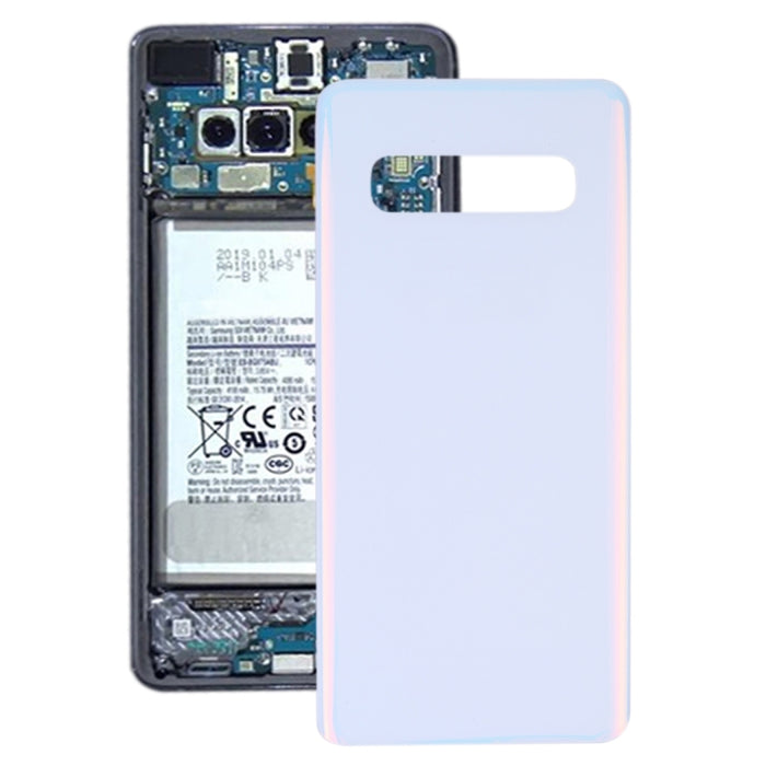 Para Galaxy S10 SM-G973F/DS, SM-G973U, SM-G973W Tapa trasera de batería original