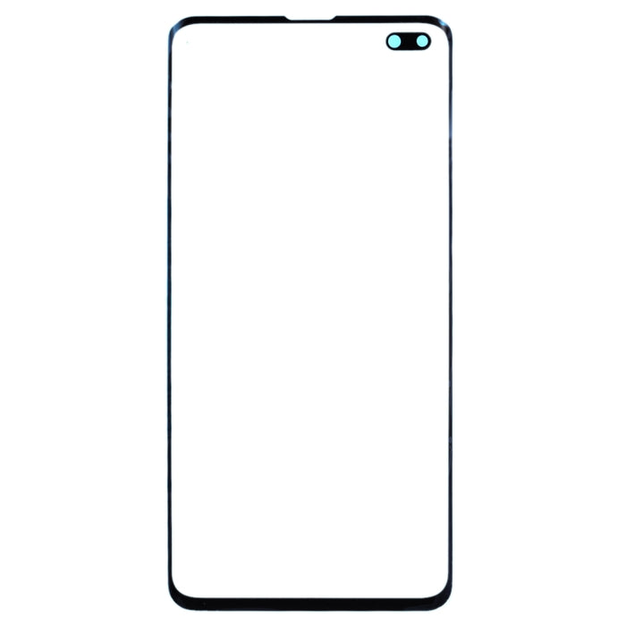 Para Galaxy S10+ SM-G975F/DS, SM-G975U, SM-G975W Lente de cristal exterior de pantalla frontal original