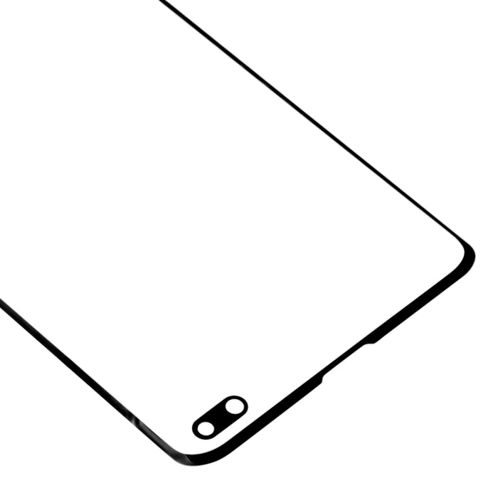 Para Galaxy S10+ SM-G975F/DS, SM-G975U, SM-G975W Lente de cristal exterior de pantalla frontal original