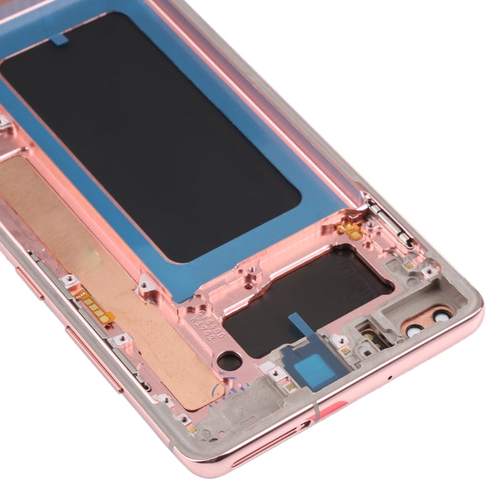 Pantalla LCD y digitalizador de montaje completo con marco para Samsung Galaxy S10+