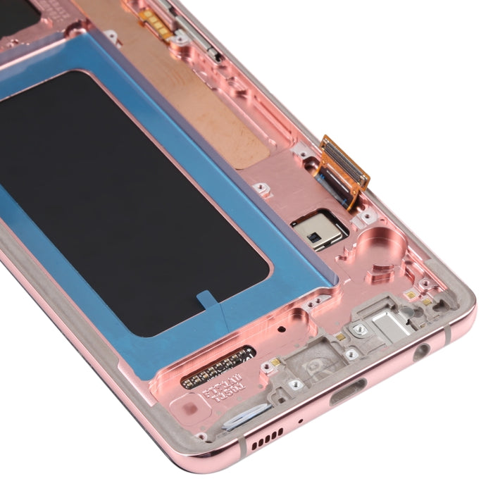 Pantalla LCD y digitalizador de montaje completo con marco para Samsung Galaxy S10+
