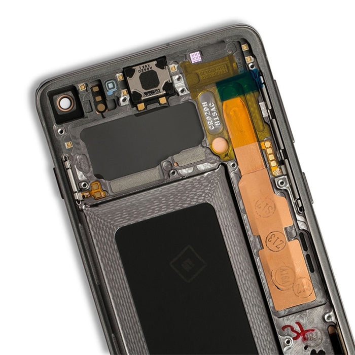 Pantalla LCD y digitalizador de montaje completo con marco para Galaxy S10 4G