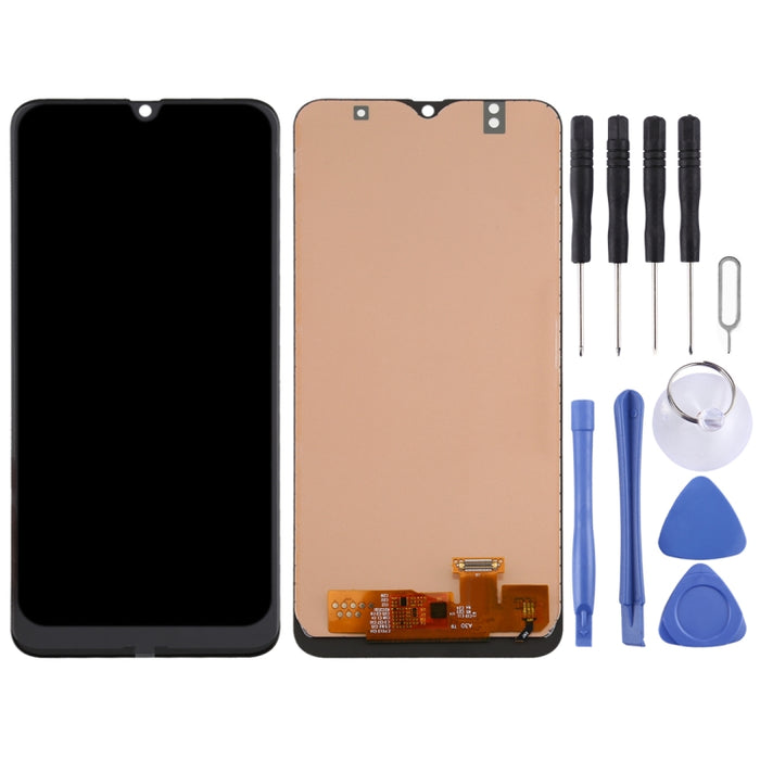 Pantalla LCD incell y ensamblaje completo del digitalizador para Galaxy A30 / A50 / A50s (no admite identificación de huellas dactilares)