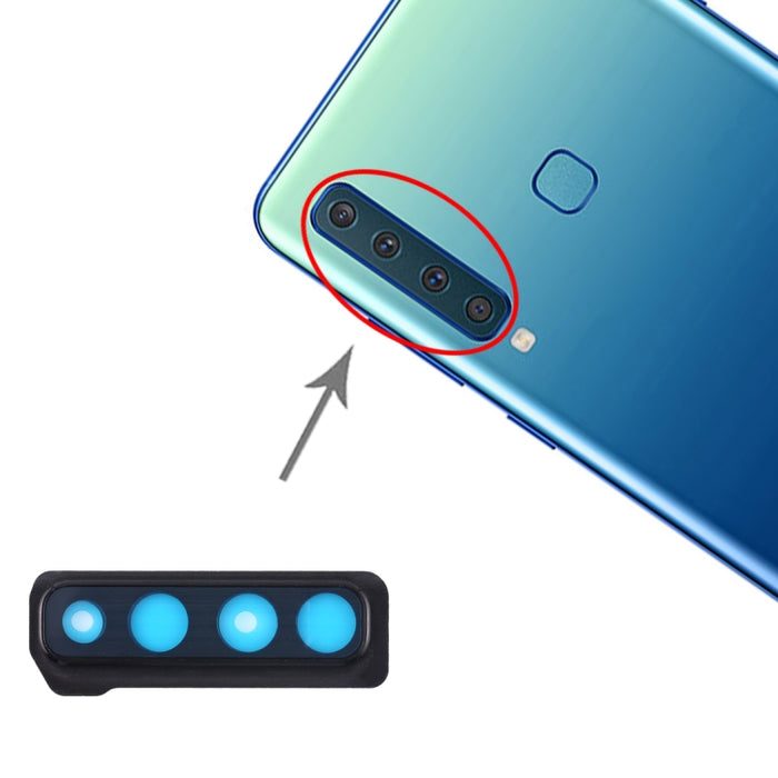Para Galaxy A9 (2018) A920F/DS 10 piezas cubierta de lente de cámara