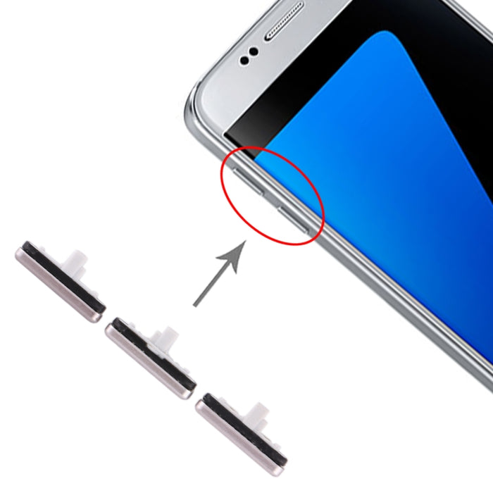 Para Galaxy S7 10 Establecer teclas laterales