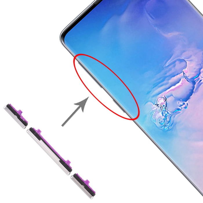Para Galaxy S10 / Galaxy S10+ 10 Establecer teclas laterales