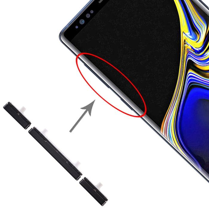 Para Galaxy Note 9 10 Establecer teclas laterales