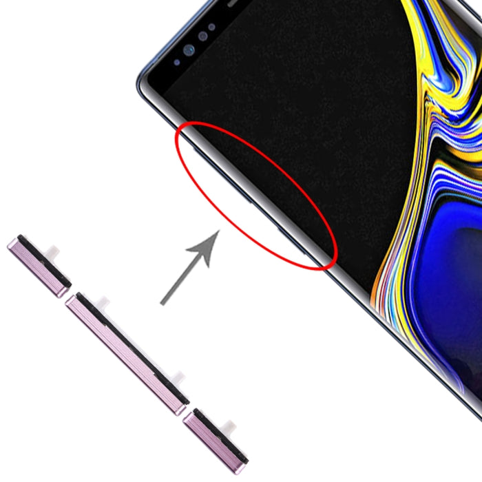 Para Galaxy Note 9 10 Establecer teclas laterales