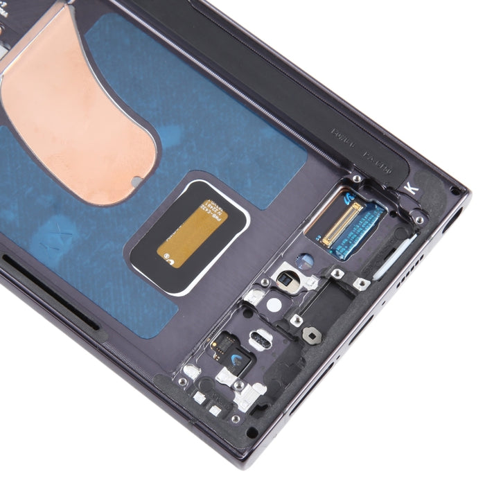 Para Samsung Galaxy S23 Ultra SM-S918U Edición UE Digitalizador de pantalla LCD original Montaje completo con marco