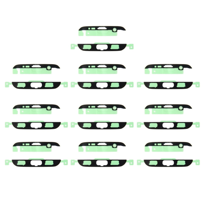 Para Galaxy S7 Edge / G935 10 piezas Adhesivo de carcasa frontal