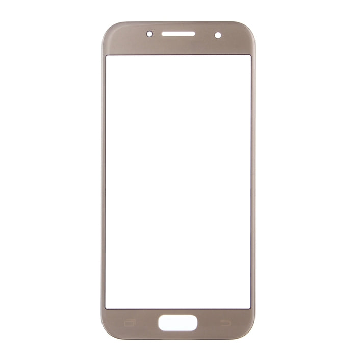 Para Galaxy A5 (2017) / A520 Lente de vidrio exterior de pantalla frontal