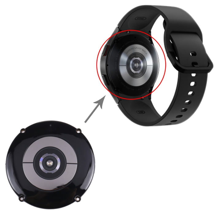 Carcasa Trasera Original Con Sensor de Ritmo Cardíaco + Módulo de Carga Inalámbrico Para Samsung Galaxy Watch4 44mm SM-R870 R875