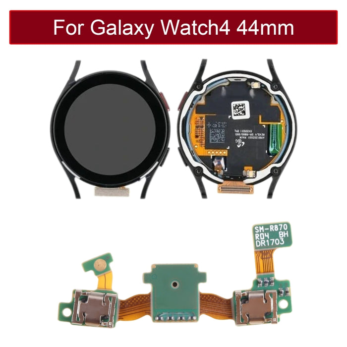 Cable flexible de alimentación + retorno + micrófono original para Samsung Galaxy Watch4 44mm SM-R870 R875