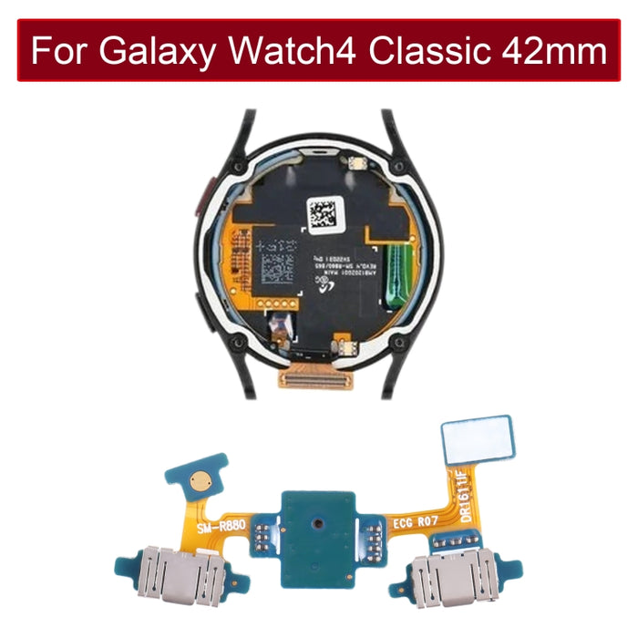 Cable flexible de alimentación + retorno + micrófono original para Samsung Galaxy Watch4 Classic 42mm SM-R880 R885