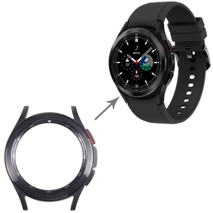 Placa de bisel de marco de pantalla LCD original para Samsung Galaxy Watch4 Classic 42mm SM-R880