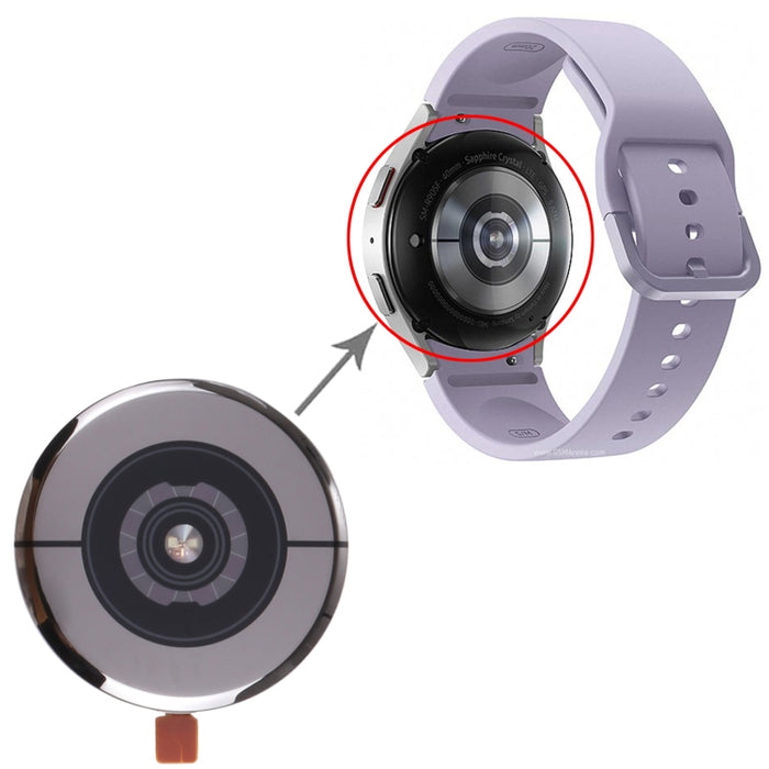 Funda trasera Original con Sensor de frecuencia cardíaca + módulo de carga inalámbrico para Samsung Galaxy Watch5 SM-R900 R905 R910 R915 R920 R925
