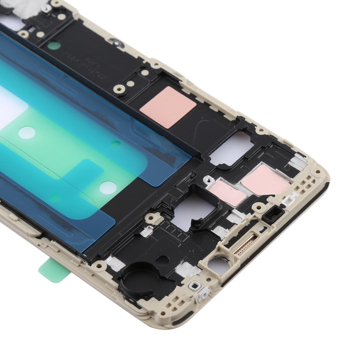 Para Galaxy C7 carcasa frontal LCD marco bisel