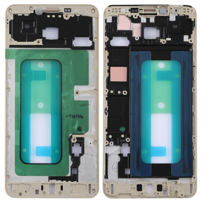 Para Galaxy C7 carcasa frontal LCD marco bisel