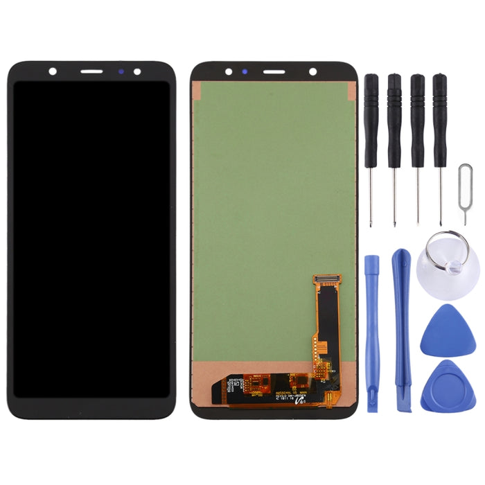 Pantalla LCD incell y ensamblaje completo del digitalizador para Galaxy A6+ (2018)