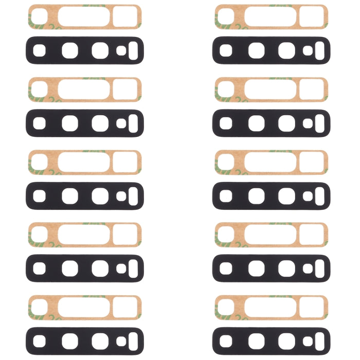 Para Galaxy S10 10 piezas Lente de cámara trasera y adhesivo