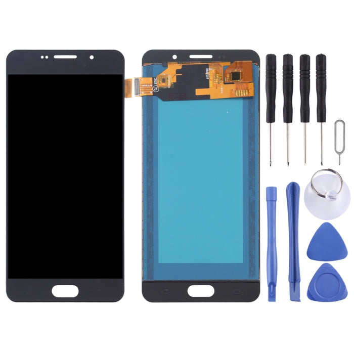 Pantalla LCD y digitalizador de montaje completo (material TFT) para Galaxy A7 (2016), A710F, A710F/DS, A710FD, A710M, A710M/DS, A710Y/DS, A7100