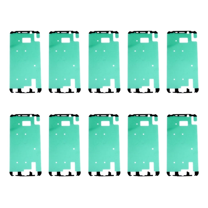 Para Galaxy S6 Edge + / G928 10 piezas Adhesivo de carcasa frontal