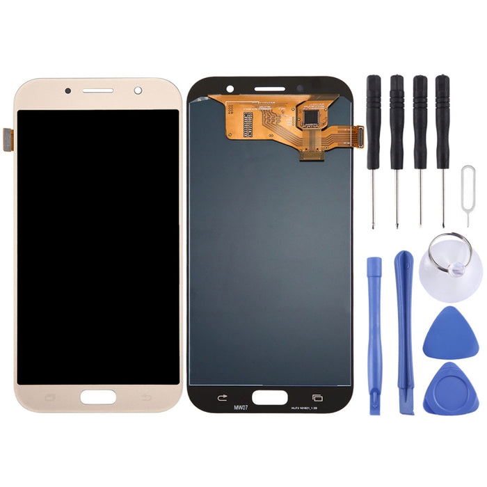 Pantalla LCD Original y Montaje Completo del Digitalizador para Galaxy A7 (2017), A720F, A720F/DS