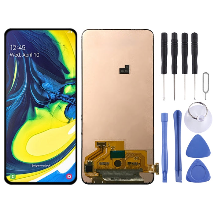 Pantalla LCD Original Y Montaje Completo Del Digitalizador Para Samsung Galaxy A80