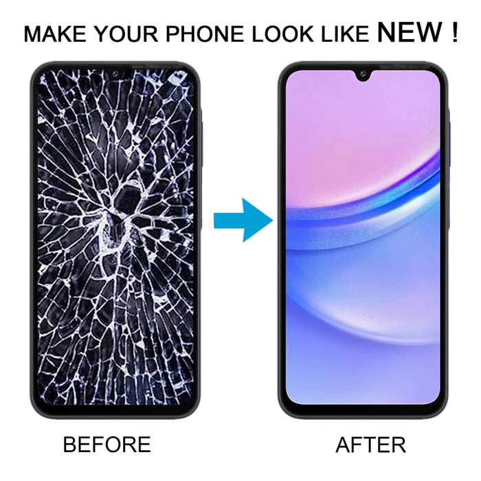 Para Samsung Galaxy A15 4G SM-A155F Montaje completo del digitalizador de pantalla LCD original con marco