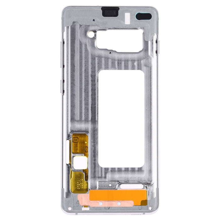 Para Samsung Galaxy S10+ Placa de bisel de marco medio con teclas laterales