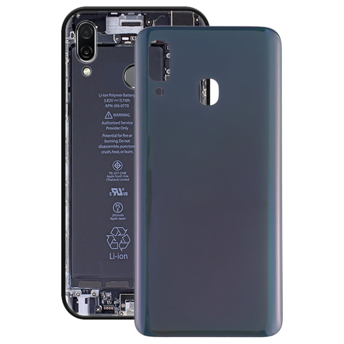 Para Galaxy A20 SM-A205F/DS Tapa trasera de batería