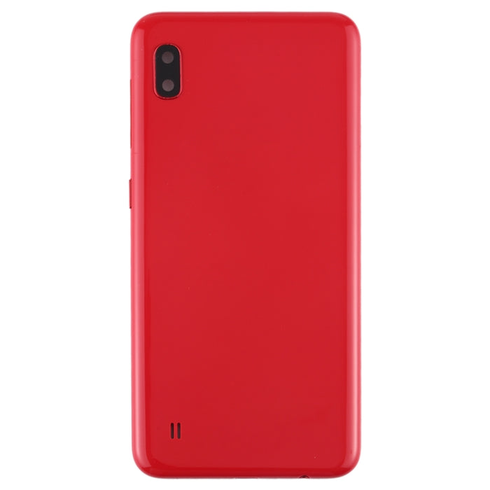 Para Galaxy A10 SM-A105F/DS, SM-A105G/DS Tapa trasera de batería con lente de cámara y teclas laterales