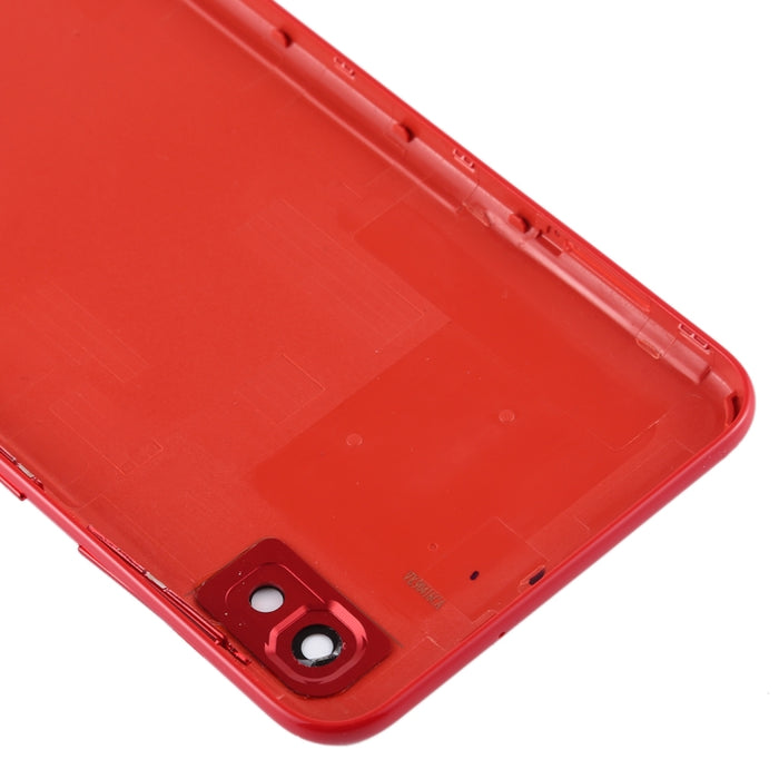 Para Galaxy A10 SM-A105F/DS, SM-A105G/DS Tapa trasera de batería con lente de cámara y teclas laterales